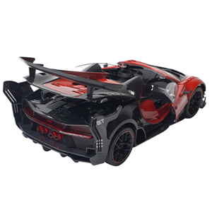  ماشین کنترلی بوگاتی قرمز 1:12 Bugatti Style Red RC Car-اسباب بازی